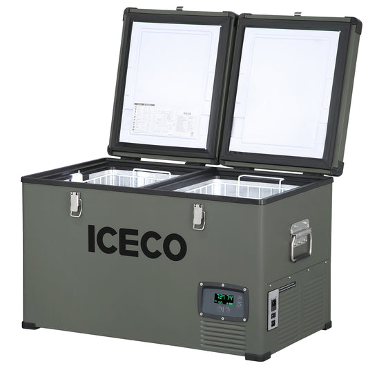 VL65 Dual Zone Metal Freezer | ICECO | 65LT