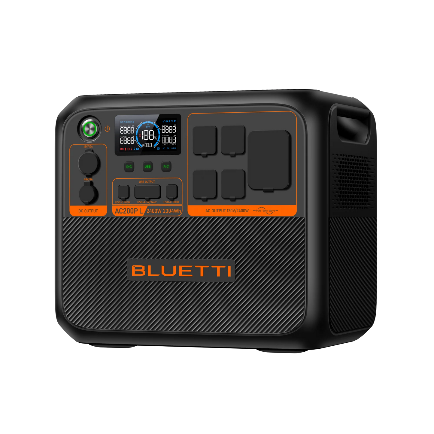 BLUETTI AC200P L Portable Power Station | 2304Wh, LiFePO₄ Battery