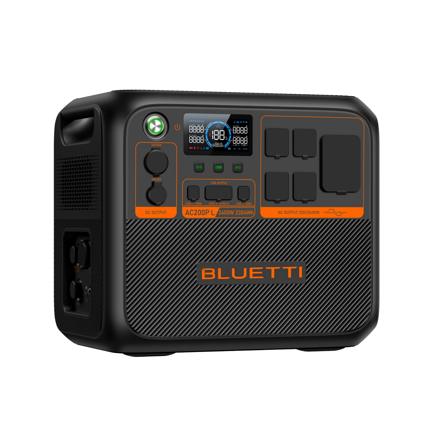 BLUETTI AC200P L Portable Power Station | 2304Wh, LiFePO₄ Battery