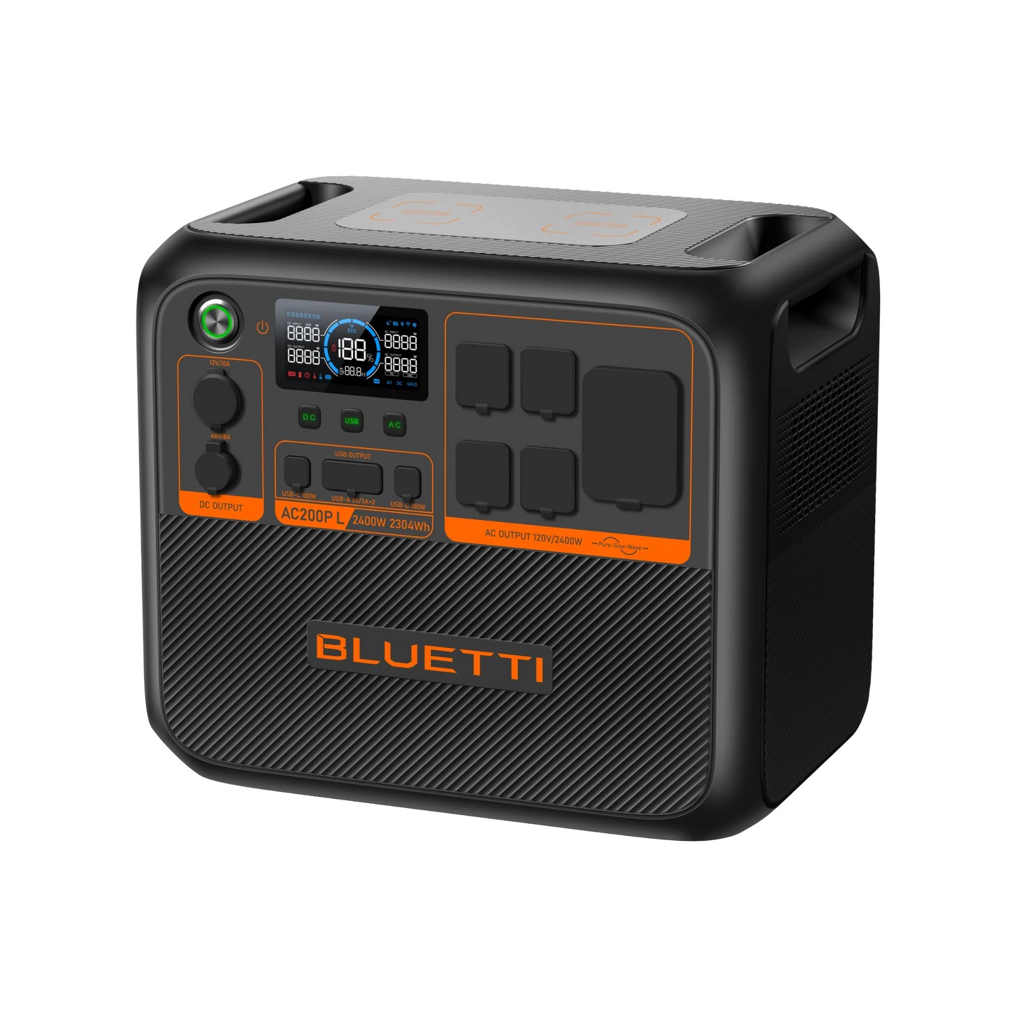 BLUETTI AC200P L Portable Power Station | 2304Wh, LiFePO₄ Battery