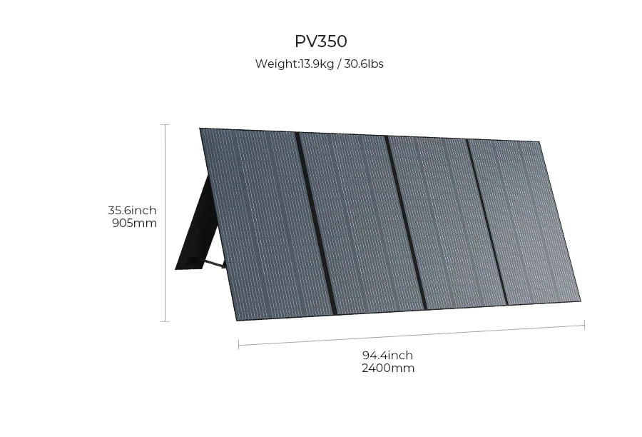 Bluetti PV350 solar panel