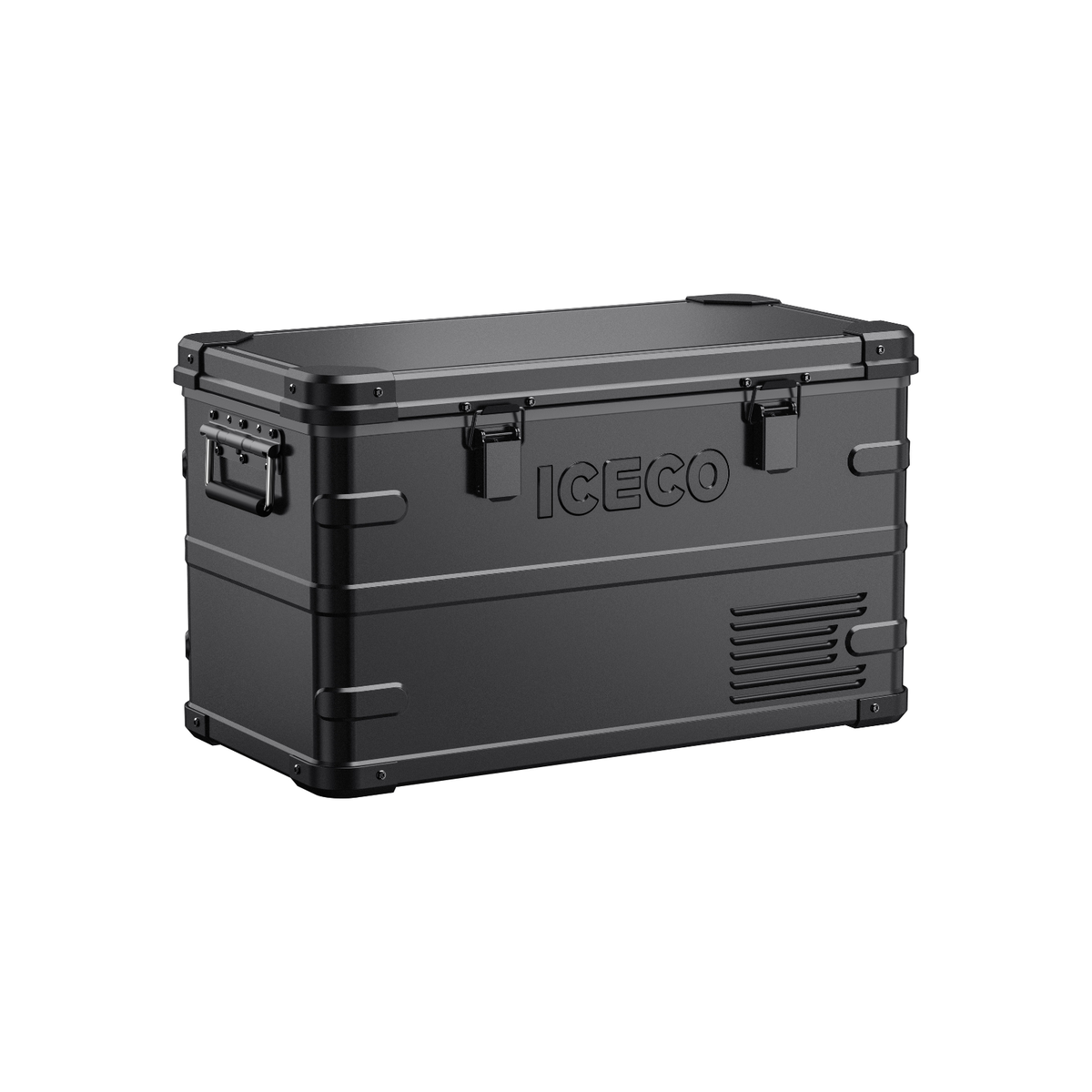APL35 Dual Zone Aluminum Black Freezer | ICECO | 35 LT