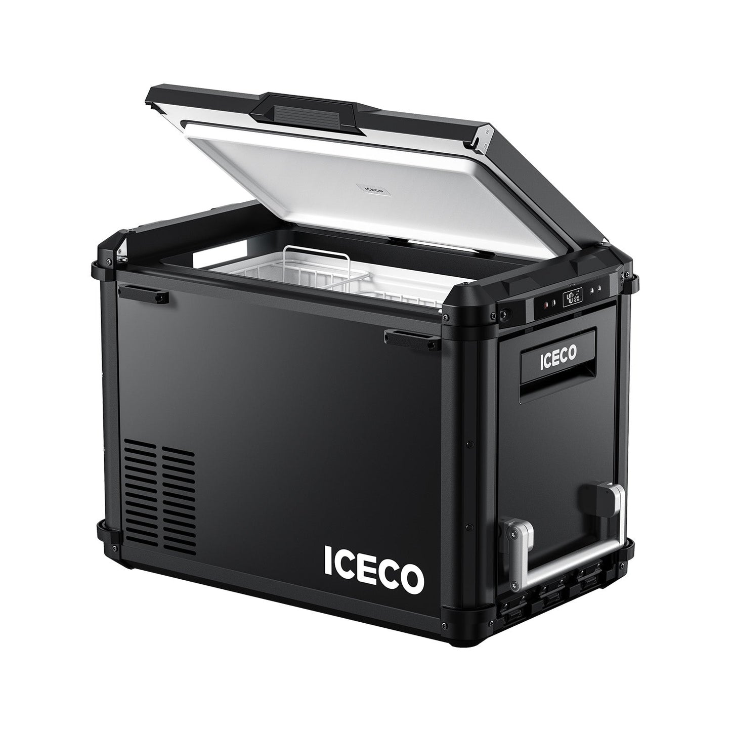 VL45Plus Single Zone 3-Way Access Portable Freezer - Black | ICECO