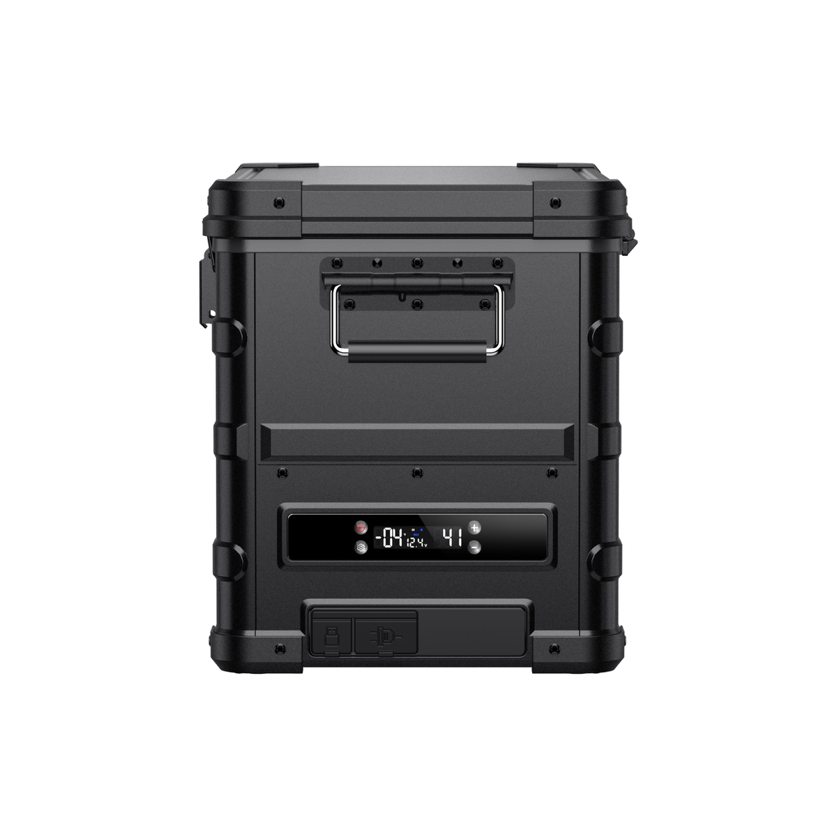 APL35 Dual Zone Aluminum Black Freezer | ICECO | 35 LT