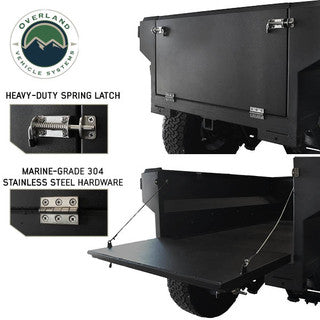 Overland Vehicle Systems Off Road Trailer - Military Style With Full Articulating Suspension